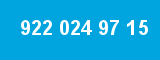 922 024 97 15